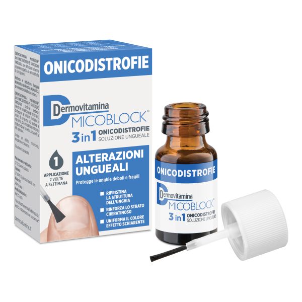 DERMOVITAMINA MICOBLOCK 3 IN 1 ONICODISTROFIE 7 ML