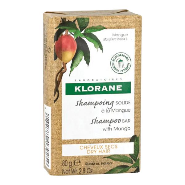 KLORANE SHAMPOO SOLIDO MANGO 80 G