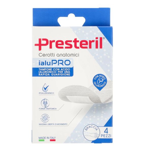 MEDIPRESTERIL IALUPRO BRACCIA 7,5X10 CM 4 PEZZI