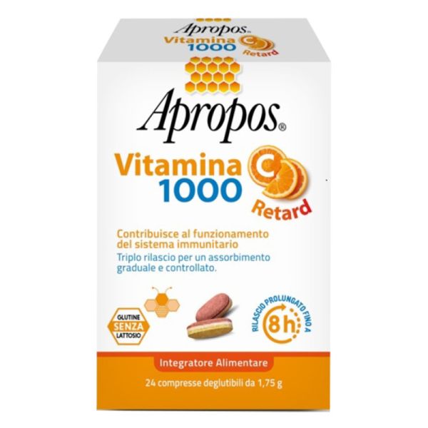 APROPOS VITAMINA C 1000 24 COMPRESSE DEGLUTIBILI