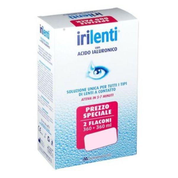 IRILENTI SOLUZIONE UNICA DUO PACK 360 ML + 360 ML