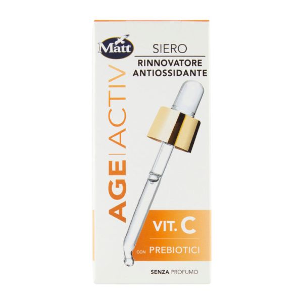 MATT AGE ACTIV SIERO RINNOVATORE ANTIOSSIDANTE VITAMINA C 30 ML