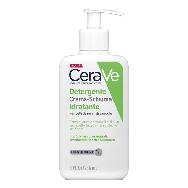 CERAVE CREAM TO FOAM CLEANSER 236 ML