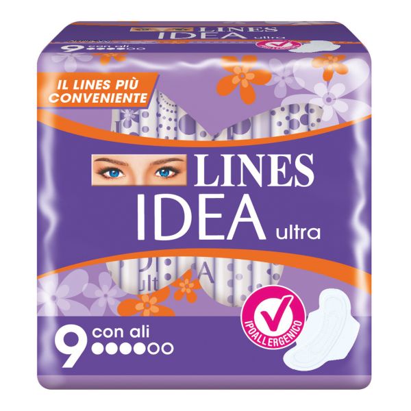 LINES IDEA ULTRA GIORNO ALI 9 PEZZI