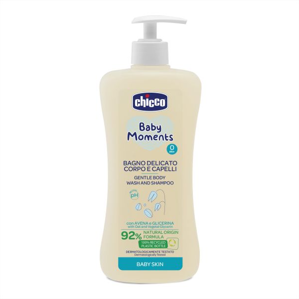 CHICCO BABY MOMENTS BAGNO CORPO CAPELLI 500 ML