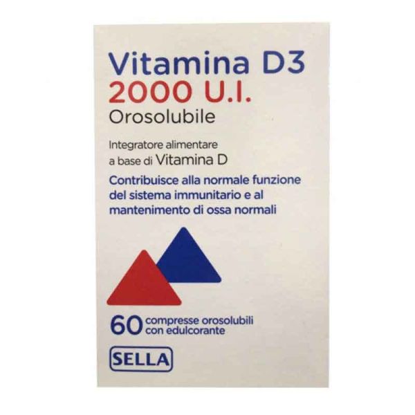 VITAMINA D3 2000UI OROSOLUBILE 60 COMPRESSE