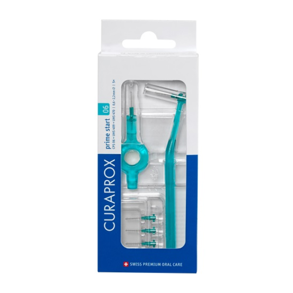 CURAPROX CPS 06 SCOVOLINO PRIME START 06 TURQUOISE 5 PEZZI