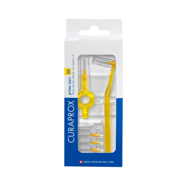 CURAPROX CPS 09 SCOVOLINO PRIME START 09 YELLOW 5 PEZZI