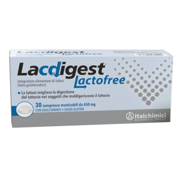 LACDIGEST LACTOFREE 30 COMPRESSE MASTICABILI