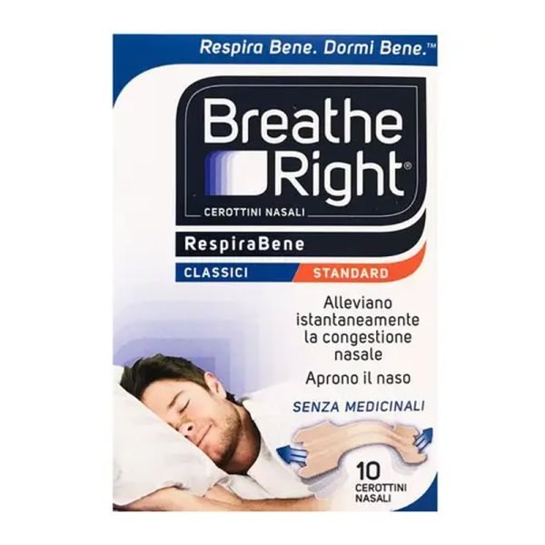 CEROTTI NASALI BREATH RIGHT CLASSICI 30 PEZZI