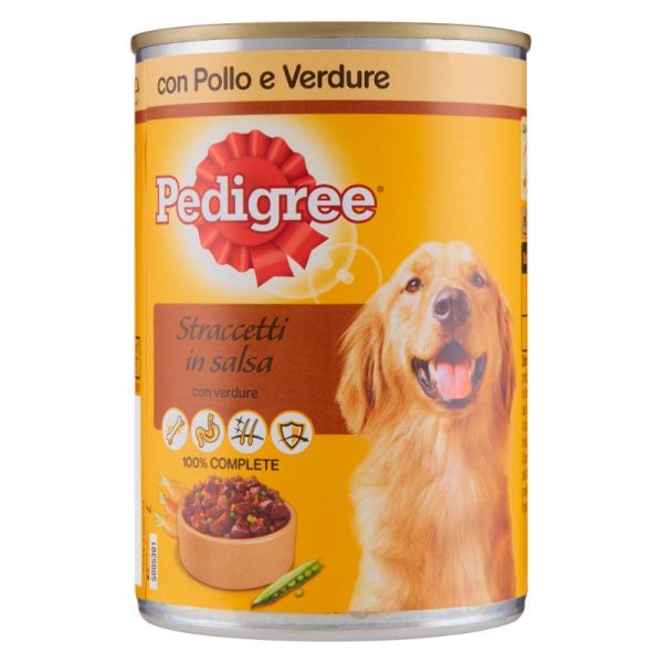 PEDIGREE STRACCETTI IN SALSA CON POLLO E VERDURE 400 G