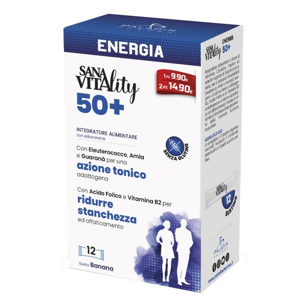SANAVITALITY ENERGIA 50+ 12 STICK PACK