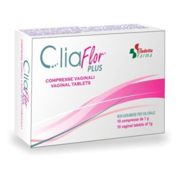 CLIAFLOR PLUS 10 COMPRESSE VAGINALI