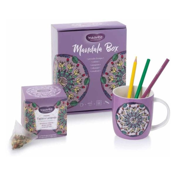 NEAVITA MANDALA BOX VIOLA