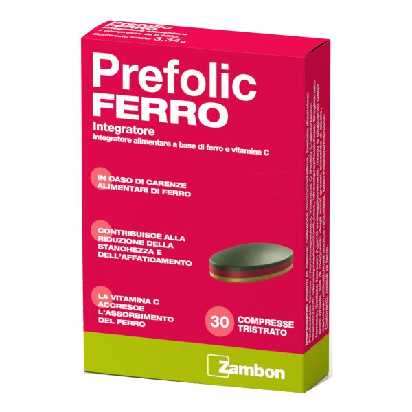 PREFOLIC FERRO 30 COMPRESSE