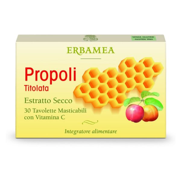 PROPOLI TITOLATA 30 TAVOLETTE MASTICABILI