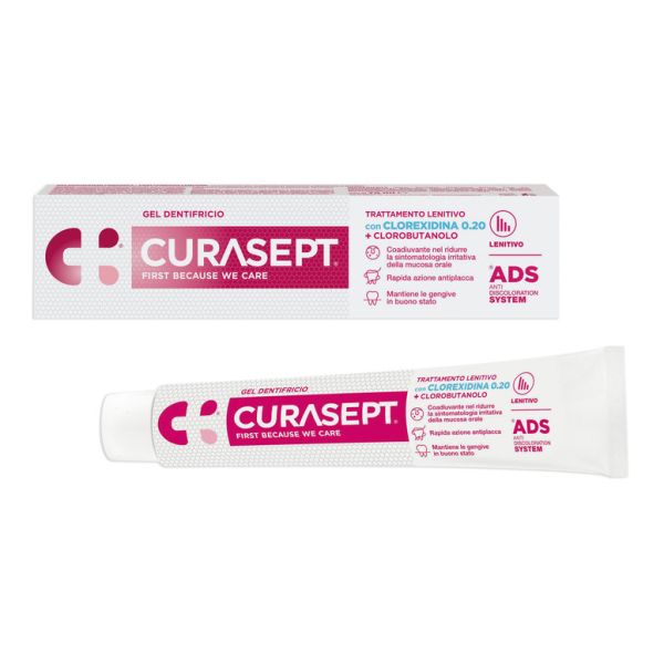 CURASEPT GEL DENTIFRICIO ADS DNA TRATTAMENTO LENITIVO 75 ML