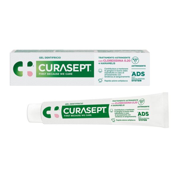 CURASEPT GEL DENTIFRICIO ADS DNA TRATTAMENTO ASTRINGENTE 75 ML