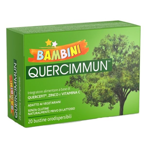 QUERCIMMUN BAMBINI 20 BUSTINE OROSOLUBILI