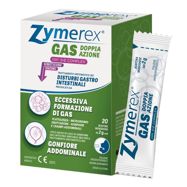 ZYMEREX GONFIORE GAS DOPPIA AZIONE