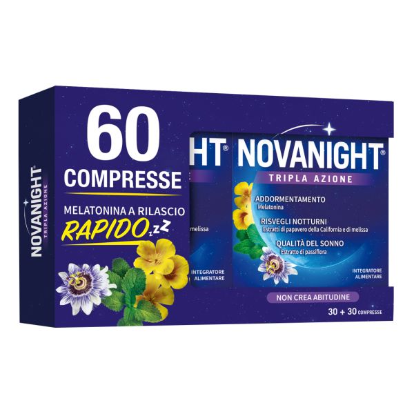 NOVANIGHT BIPACCO 30 + 30 COMPRESSE