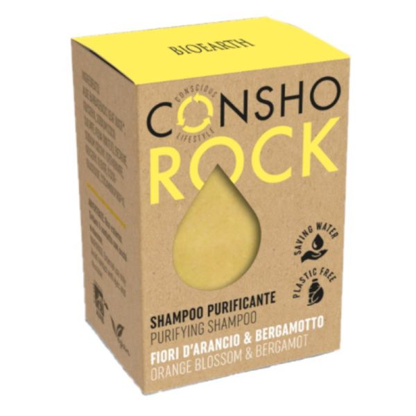 CONSHO ROCK SHAMPOO PURIFICANTE FIORI ARANCIO & BERGAMOTTO
