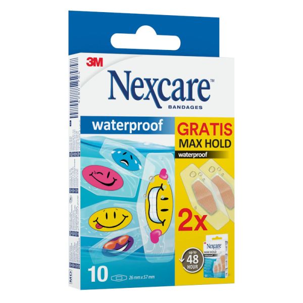 CEROTTO NEXCARE WATERPROOF TATOO 10 PEZZI PROMO PACK