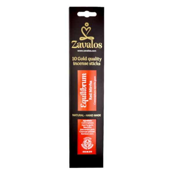 INCENSO ZAVALOS EQUILIBRUM RED MIRRHA