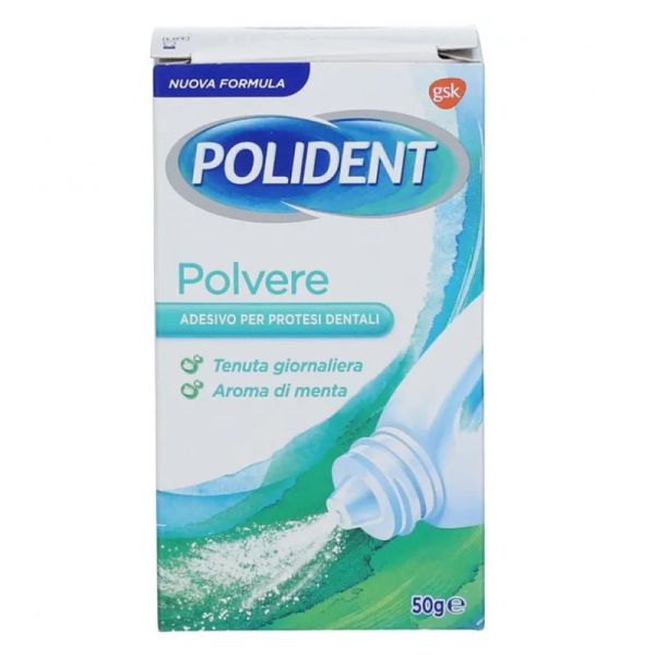 POLIDENT POLVERE MENTA 50 G