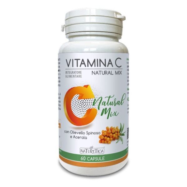 VITAMINA C NATURAL MIX 60 CAPSULE