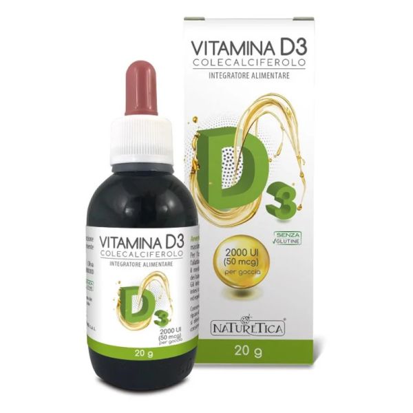 VITAMINA D3 GOCCE 2000 UI 20 G