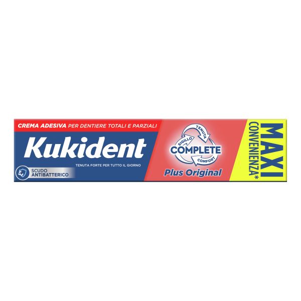 KUKIDENT PLUS ORIGINAL CREMA ADESIVA DENTIERE 65 G