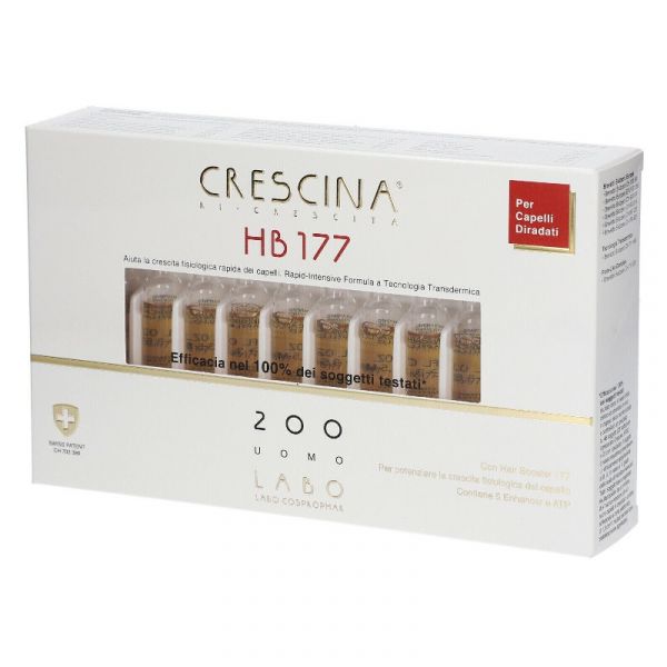 CRESCINA RI CRESCITA HB177 200 UOMO 20 FIALE 3,5 ML