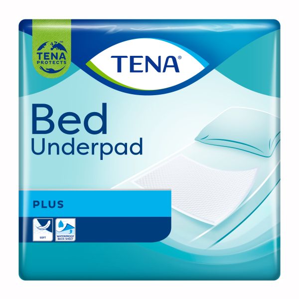 TENA BED PLUS TRAVERSA MONOUSO 60X90 CM 20 PEZZI