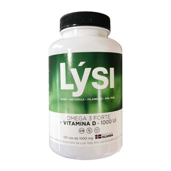 LYSI OMEGA 3 VITAMINA D 120 CAPSULE