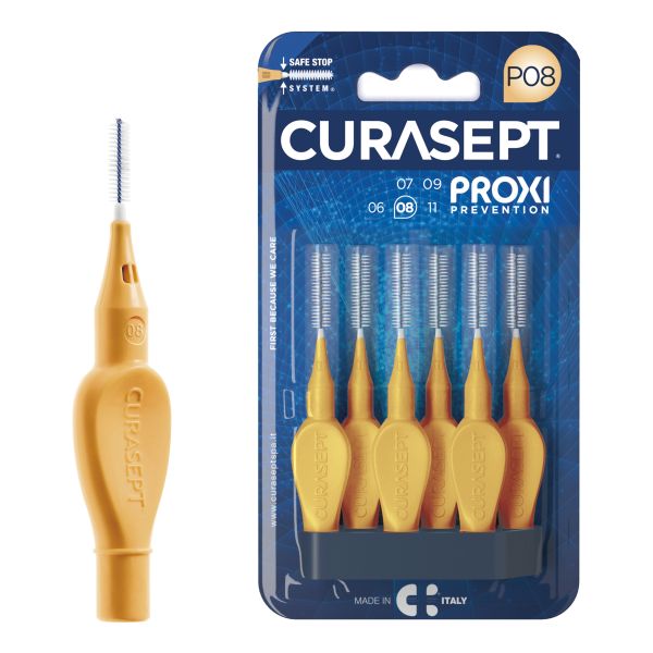 CURASEPT PROXI P08 ARANCIO CHIARO 6 PEZZI