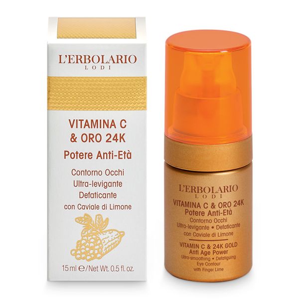 L'ERBOLARIO VITAMINA C & ORO CONTORNO OCCHI 15 ML