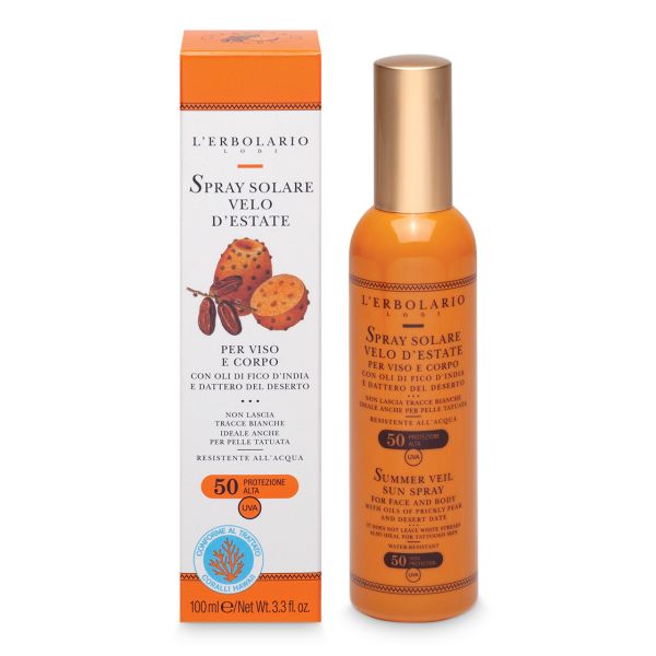 L'ERBOLARIO SPRAY INVISIBILE VELO D'ESTATE SPF50 100 ML