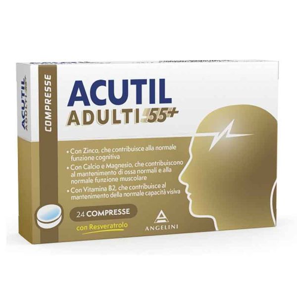 ACUTIL ADULTI 55+ 24 COMPRESSE