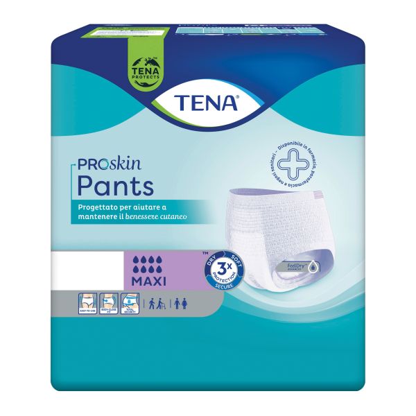 TENA PANTS MAXI MEDIUM 8 PEZZI