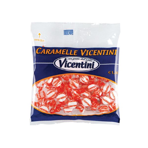 VICENTINI MINI SENZA ZUCCHERO ARANCIA 50 G