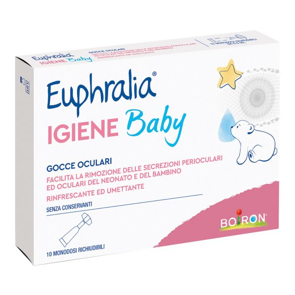 EUPHRALIA GOCCE OCULARI IGIENE BABY 10 MONODOSE RICHIUDIBILI