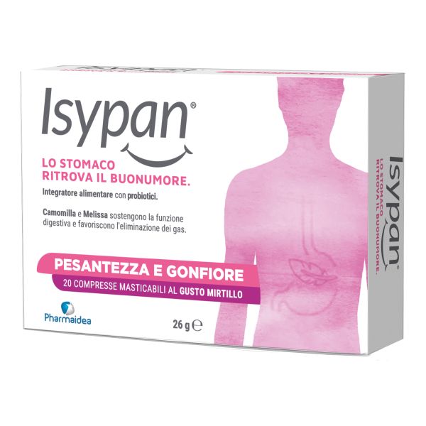ISYPAN PESANTEZZA GONFIORE 20 COMPRESSE MASTICABILI