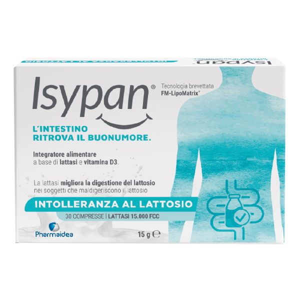 ISYPAN INTOLLERANZA LATTOSIO 30 COMPRESSE