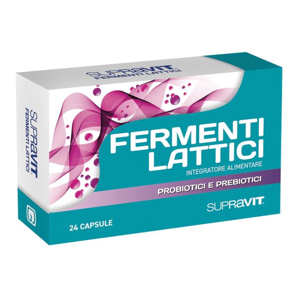SUPRAVIT FERMENTI LATTICI 24 CAPSULE