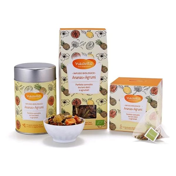 NEAVITA FILTROSCRIGNO ANANAS E AGRUMI 15 FILTRI