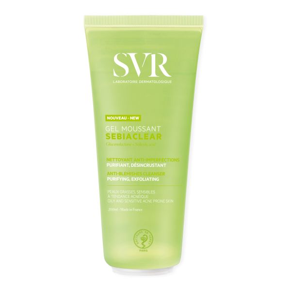 SVR SEBIACLEAR GEL MOUSSANT 200 ML