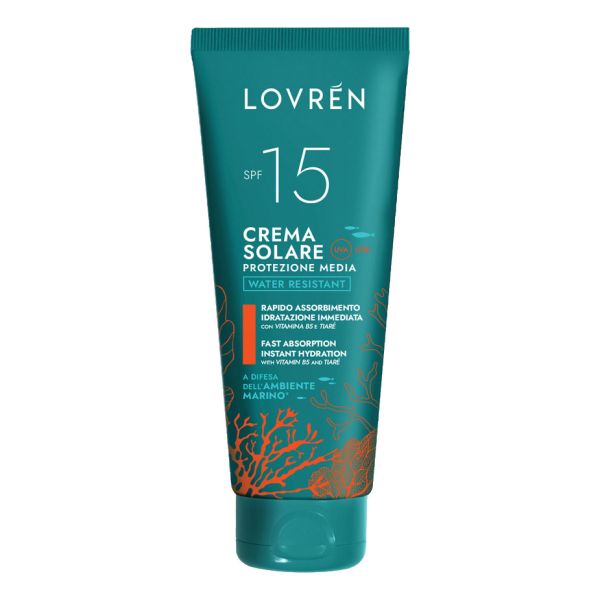 LOVREN SOLAIRE CREMA SOLARE SPF15 100 ML