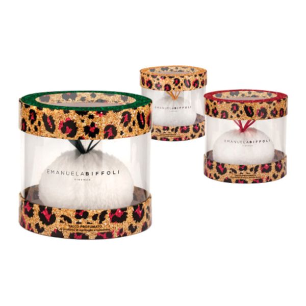 TALCO CORPO CON PIUMINO TONDO JUNGLE CHRISTMAS