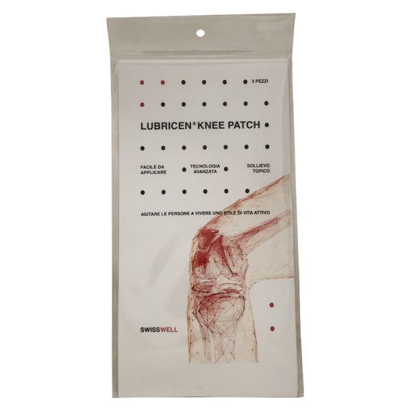 SWISSWELL LUBRICEN KNEE PATCH 3 PEZZI